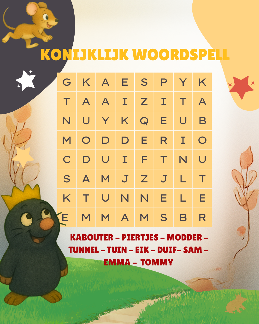 Instagram woordspel mollenkoning moeilijk